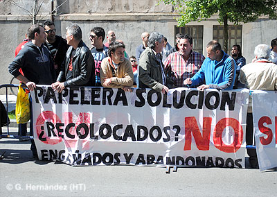 El PP dice que la preocupación de PRC y PSOE por los trabajadores de Papelera “es falsa”. Papeleraparla1305