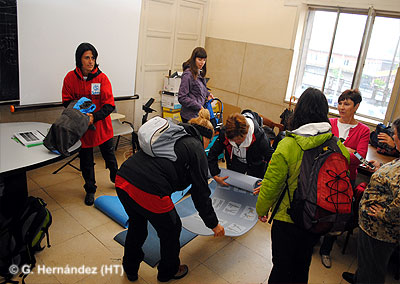 Encierro de 24 horas en Sniace como símbolo de unidad, lucha y advertencia
