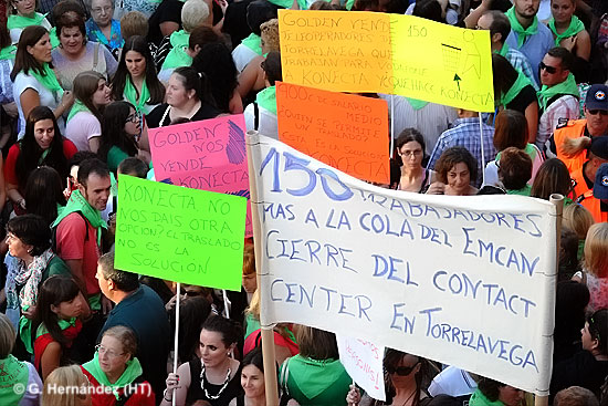 CCOO hace un llamamiento al Banco Santander para impedir el cierre de Golden Line en Torrelavega
