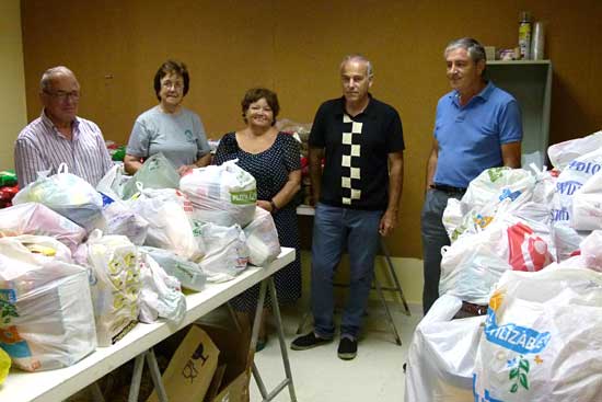 La Marcha Solidaria de Suances recauda más de 600 kilos de alimentos