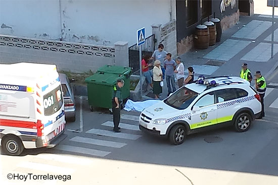 Fallece un hombre de un infarto en plena calle en Suances