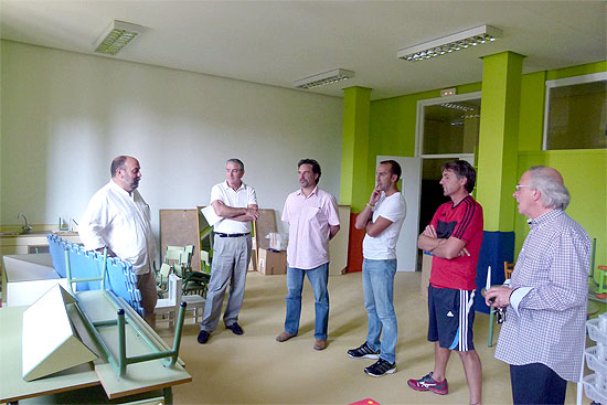 La segunda fase de rehabilitación del edificio Quintana del colegio Portus Blendium está concluida SuancesObrasColegio