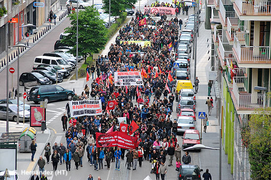 El PSOE se suma a la manifestación convocada por UGT y CCOO “Por el Empleo y la Cohesión Social”