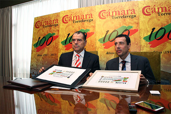 El Centenario de la Cámara de Comercio de Torrelavega es el protagonista del cupón de la ONCE del lunes día 9