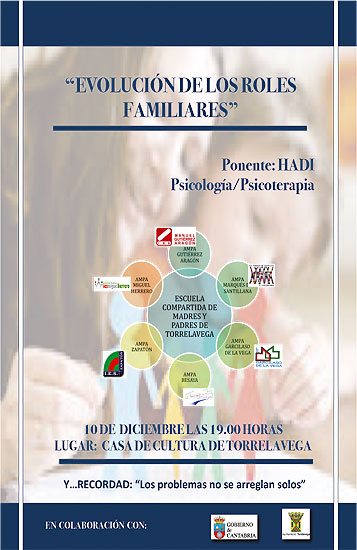 La Escuela Compartida de Madres y Padres aborda la “Evolución de los roles familiares” EscuelaPadres01