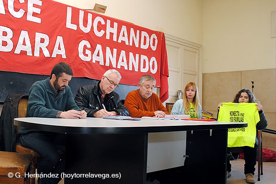 Cayo Lara le dice a Rajoy que no se puede permitir situaciones como las de Sniace, Golden Line o Solvay SniaceCayo02