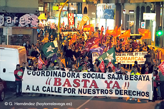 La Coordinadora Saja-Besaya convoca una asamblea abierta para proponer la implantación de un programa social básico CoordinadoraSajaBesaya