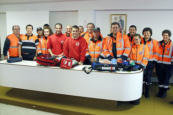 Los voluntarios de Protección Civil realizaron 314 intervenciones en 2013, de ellas 21 a petición del Servicio de Emergencias ProteccionCivilTorrelavega