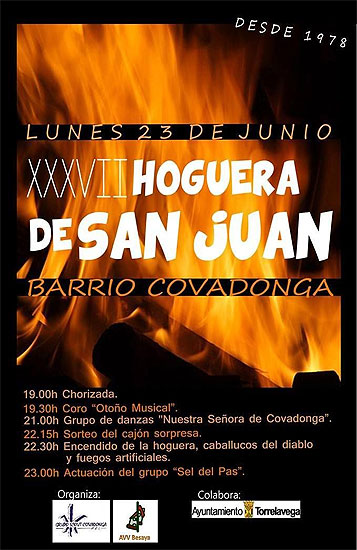 El Barrio Covadonga festeja la noche de San Juan con fuego, música y una chorizada BarrioCovadongaSanjuan14