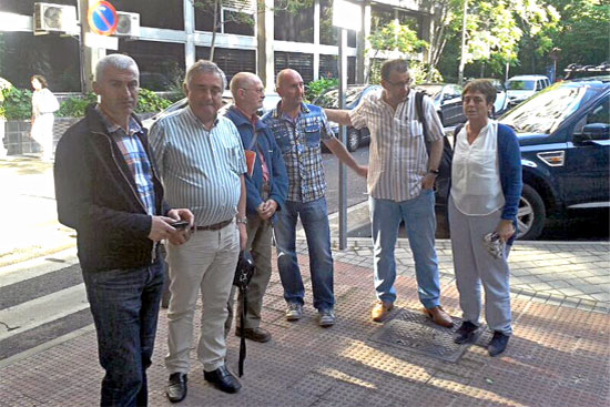 El Ministerio de Trabajo confirma ayudas del 40% a los trabajadores de Sniace y la empresa ve muy posible cerrar el acuerdo laboral SniaceTrabajoMadrid2606