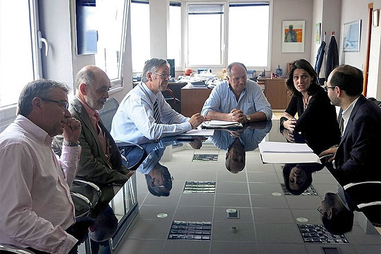 El Gobierno de Cantabria buscará fórmulas de colaboración con el Ayuntamiento para mantener el “Corredor Verde” AlcaldesaConsejeroMAmbiente