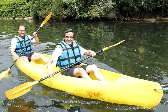 El PP lamenta que hayan desaparecido del programa de fiestas patronales los paseos en canoa por el río PPIldefonsoDiegocanoa