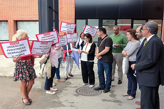 La alcaldesa está “satisfecha y contenta” con las Urgencias Pediátricas, aunque reivindica que se amplíen a 24 horas UrgenciasPediatriaProtesta