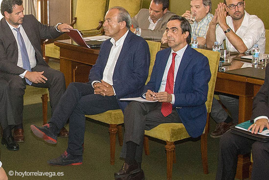 Calderón acusa a Marcano de “sabotear” y “utilizar su poder” para bloquear el soterramiento de las vías de FEVE MarcanoCalderon