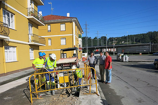 Las obras de mejora del saneamiento en la calle José María Cabañas de Torres estarán finalizadas en septiembre SaneamietnoJoseMariaCabanas