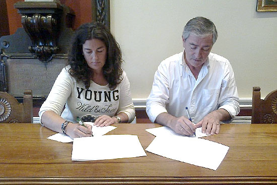 Las categorías inferiores del San Martín de la Arena pasan a formar parte de las Escuelas Deportivas de Suances SuancesConvenioSanMartin