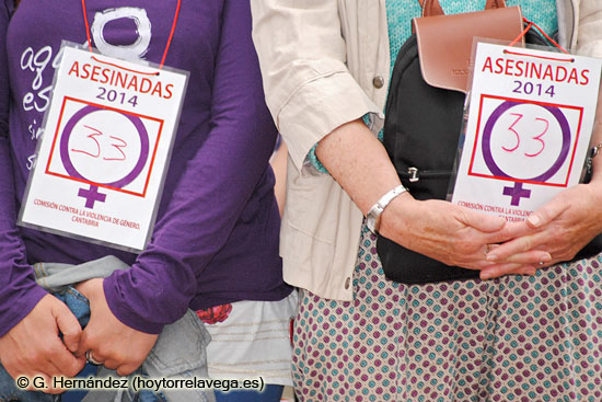 Las concentraciones mensuales contra la violencia de género regresan a Torrelavega ViolenciaGenero01