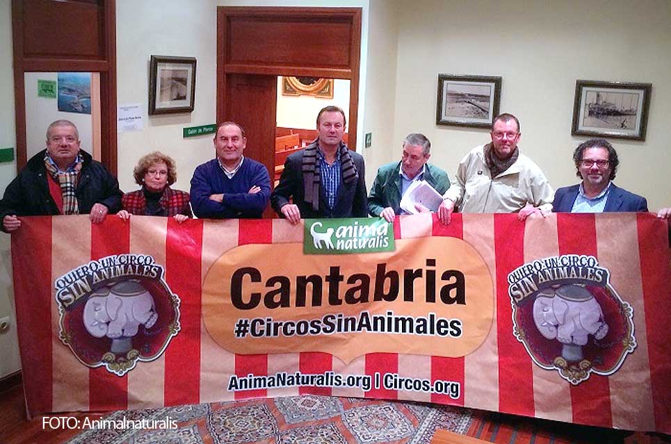 Suances se convierte en el segundo municipio cántabro que se declara libre de circos con animales SuancesAnimalnaturalis
