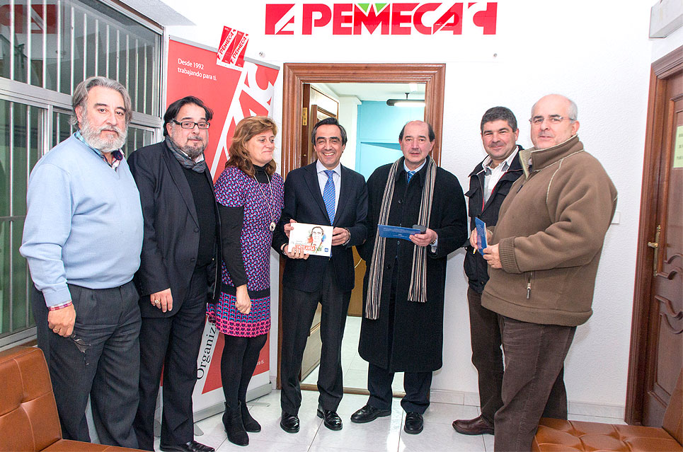 Calderón presenta a Apemecac su programa pre-electoral, que incluye un Centro de Gastronomía en la Plaza de Abastos PPCalderonApemecac