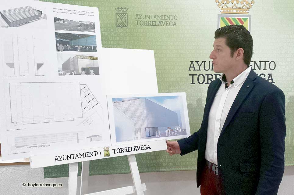 El colegio Mies de Vega dispondrá “en breve” de un pabellón deportivo y una pista homologada para hockey y patinaje PRCSanchezMiesDeVega02