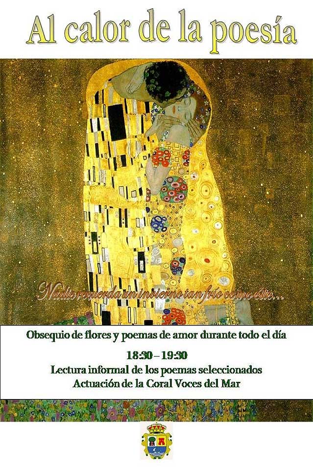 La biblioteca de Suances reparte versos y flores para celebrar el Día de los Enamorados “Al calor de la poesía” SuancesBibliotecaSanValentin