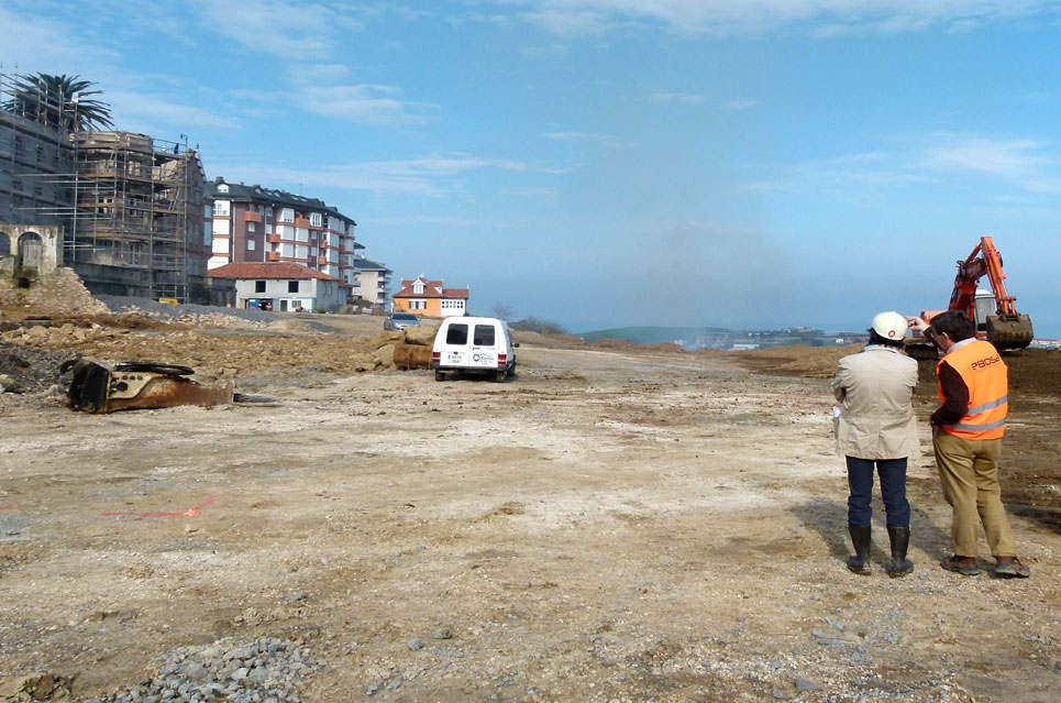 El nuevo aparcamiento junto al Palacio Jaime del Amo de Suances contará con 150 plazas SuancesAparcamientoPalacioA