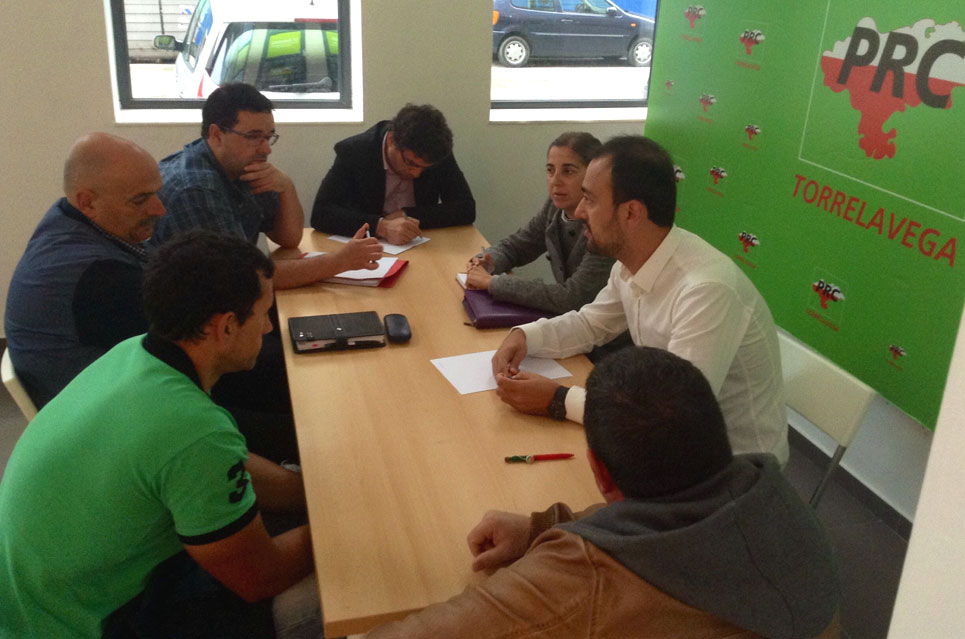 Elecciones 24M: López Estrada (PRC) ajustará la plantilla de limpieza, bomberos y policía a las necesidades reales PRCLopezEstradaSindicatosAy