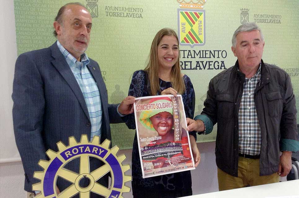 Concierto solidario organizado por los Clubes Rotarios de Cantabria para construir un orfanato en Camerún PRCJuncalConciertoRotarios2015