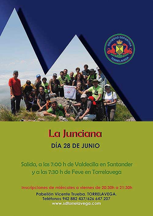 La Sociedad Deportiva Torrelavega organiza una ruta de montaña a La Junciana SociedadDeportivaSalidaJuciana