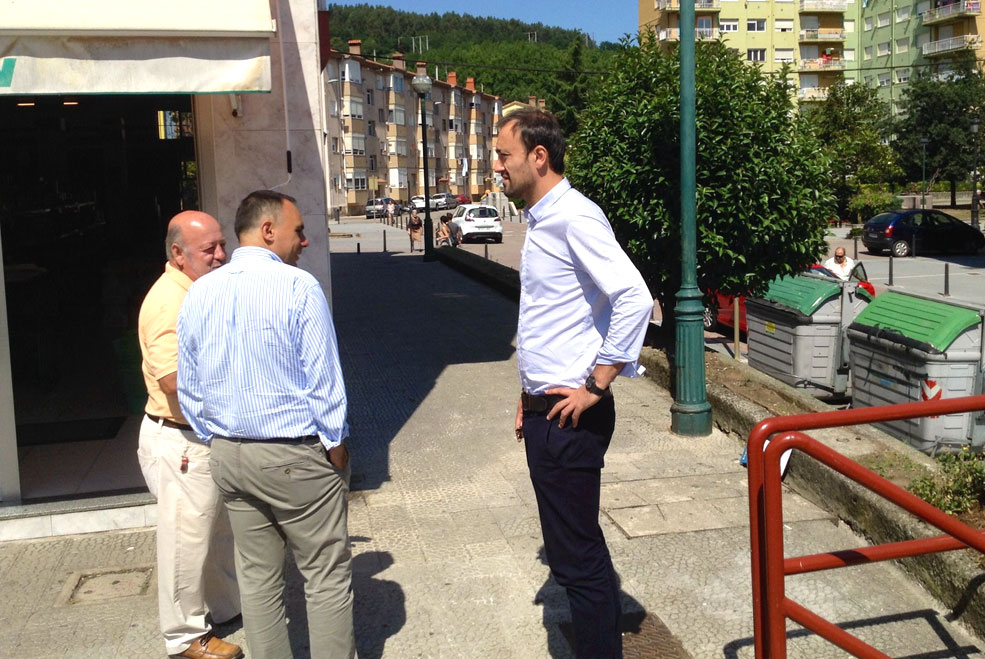 Eliminación de barreras arquitectónicas en calles y plazas del Barrio Covadonga PRCEstradaCovadongaRampa