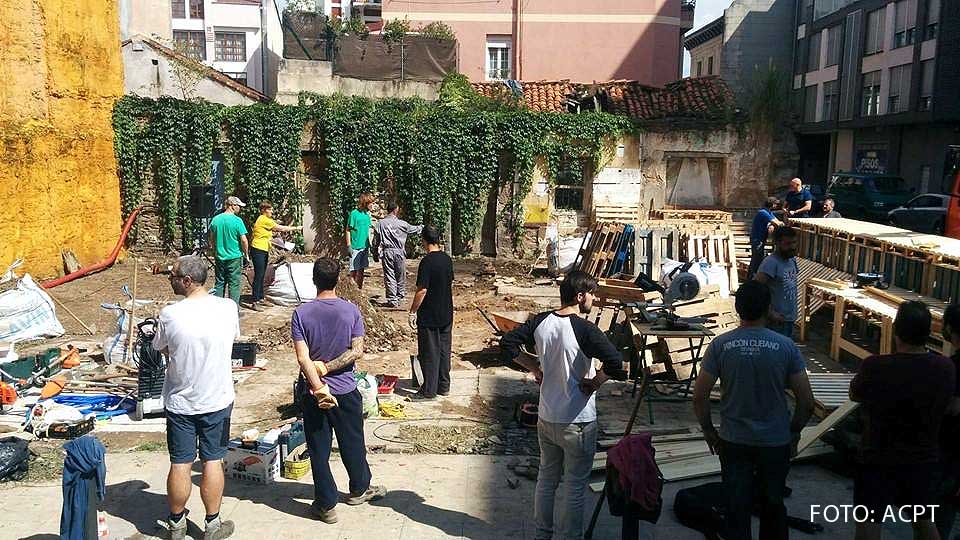 Torrelavega Sí reclama sanciones para ACPT por impulsar una actuación de “parche, brocha y huerto” en la calle Argumosa ACPTEspacioArgumosa02