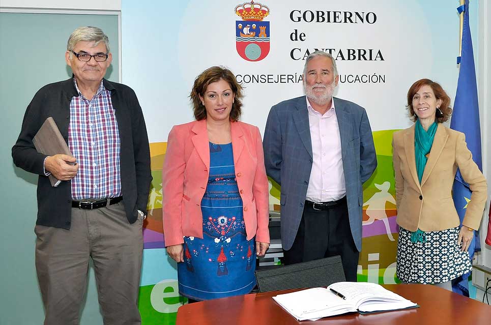 Polanco estudia organizar un congreso internacional en torno a Pereda y pide un programa cultural y artístico PolancoRosaEducacionConsejero