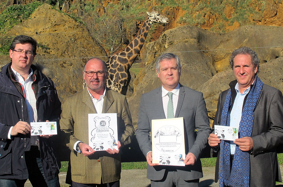 Correos emite un matasellos turístico dedicado al Parque de la Naturaleza de Cabárceno CabarcenoMatasellos