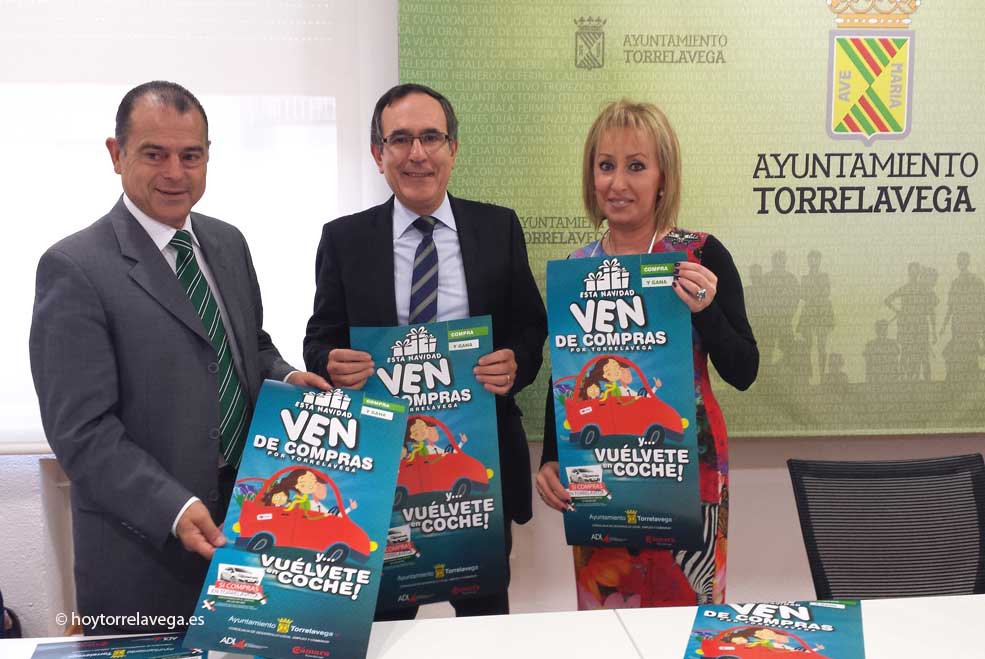 Las compras en Torrelavega estas Navidades pueden tener de premio un coche CampanaComercioNavidad2015