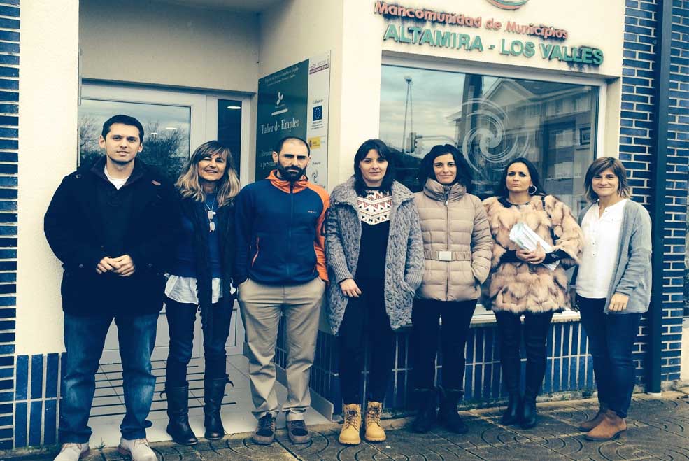 La Mancomunidad Altamira-Los Valles presenta al programa Corporaciones Locales cuatro proyectos para contratar 42 desempleados MancoAltamiraPlantillaPresi