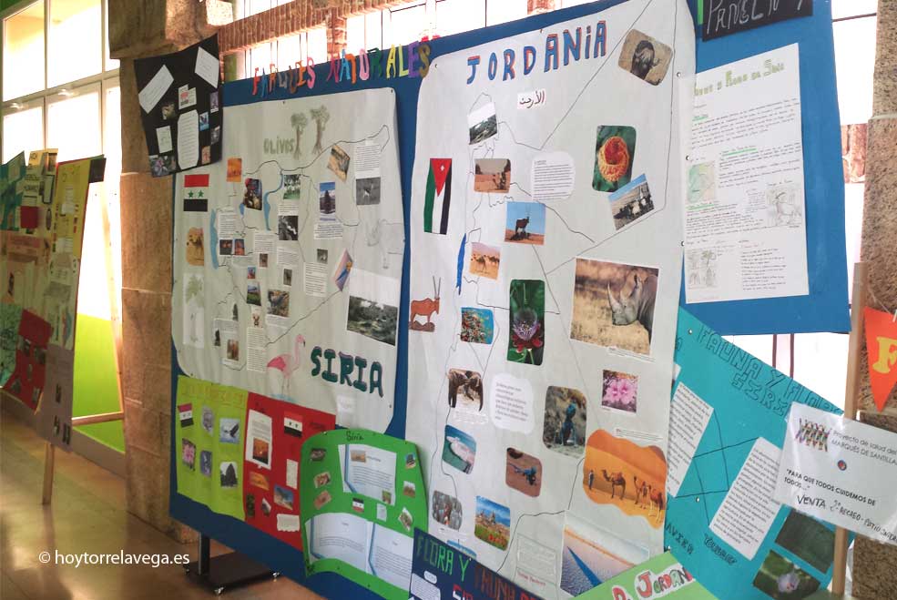 El IES Marqués de Santillana recauda fondos para un proyecto de ayuda de emergencia en un campo de refugiados sirios IESMarquesExpoSirios