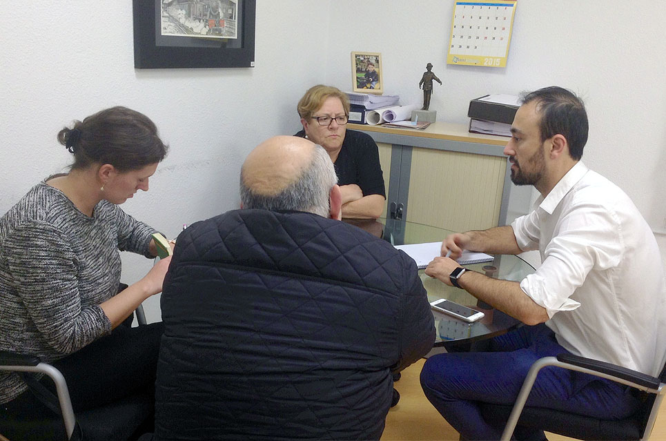 La Junta Gestora de la Asociación de Vecinos de Campuzano solicita reparaciones urgentes en el Centro Cívico PRCEstradaAAVVCampuzano