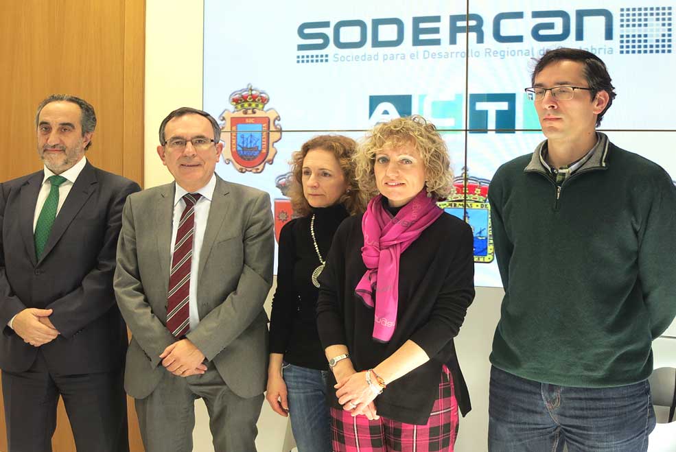 Torrelavega participará en el desarrollo de la actuación “ACTE: Plan de Intervención en el Tejido Empresarial de Cantabria” ViaderoconvenioSodercan