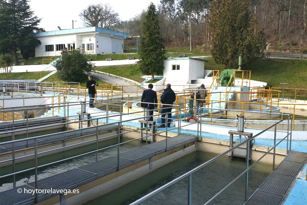 Inversiones en la ETAP de Cieza para garantizar la calidad del agua que potabiliza para Torrelavega, Corrales, Polanco y Cartes ETAPCiezaViadero
