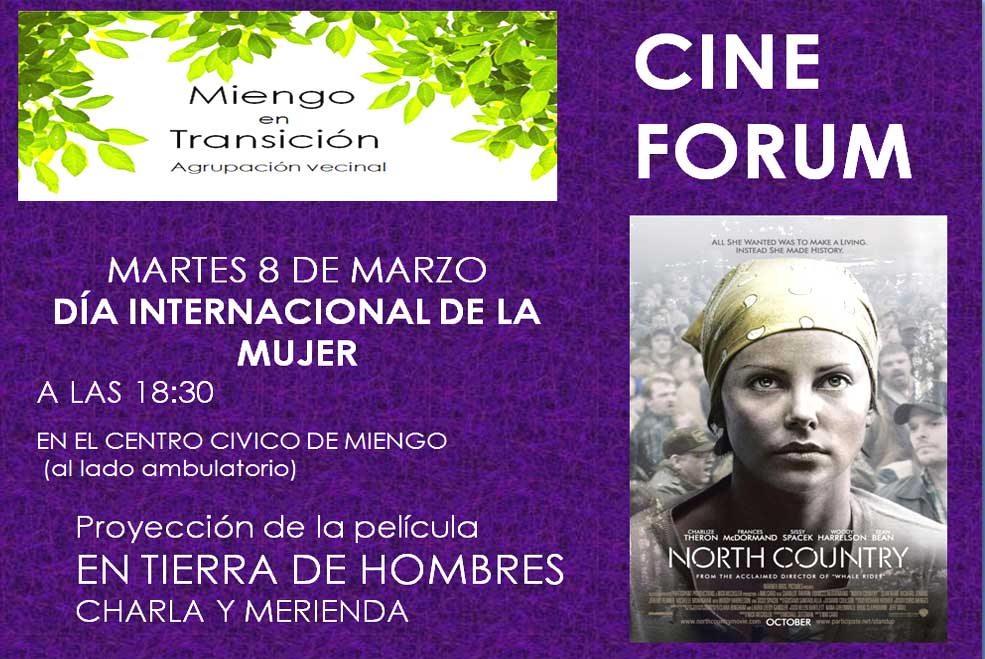 Miengo celebra el Día de la Mujer Trabajadora con una lectura de poemas y un cine-forum organizado por los vecinos Miengo8Marzo2016