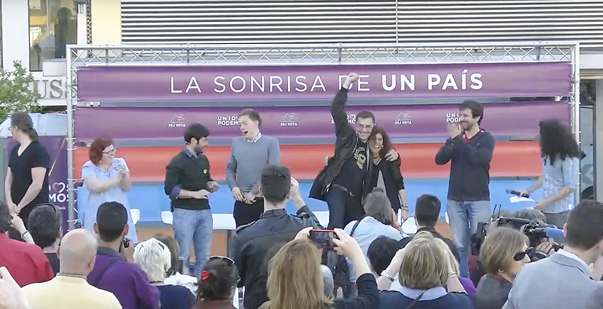 Elecciones 26-J: Monedero (Unidos Podemos) advierte que hay que “parar los pies” al PP o se “comerá” la democracia PodemosMonedero190616