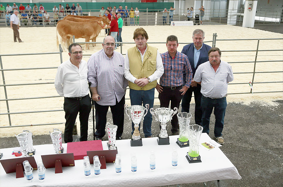 Oria destaca la pujanza del sector cárnico y la calidad de la cabaña de Cantabria en el Concurso de Raza Limousine OriaConcursoLimousine