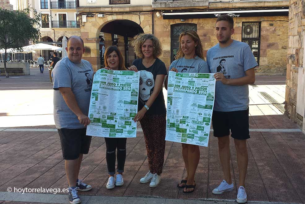 Cuatro deportistas de Sierrapando serán los pregoneros de las fiestas de San Justo y Pastor que se celebran del 4 al 7 de agosto PSOEPortillaFiestasSierra201