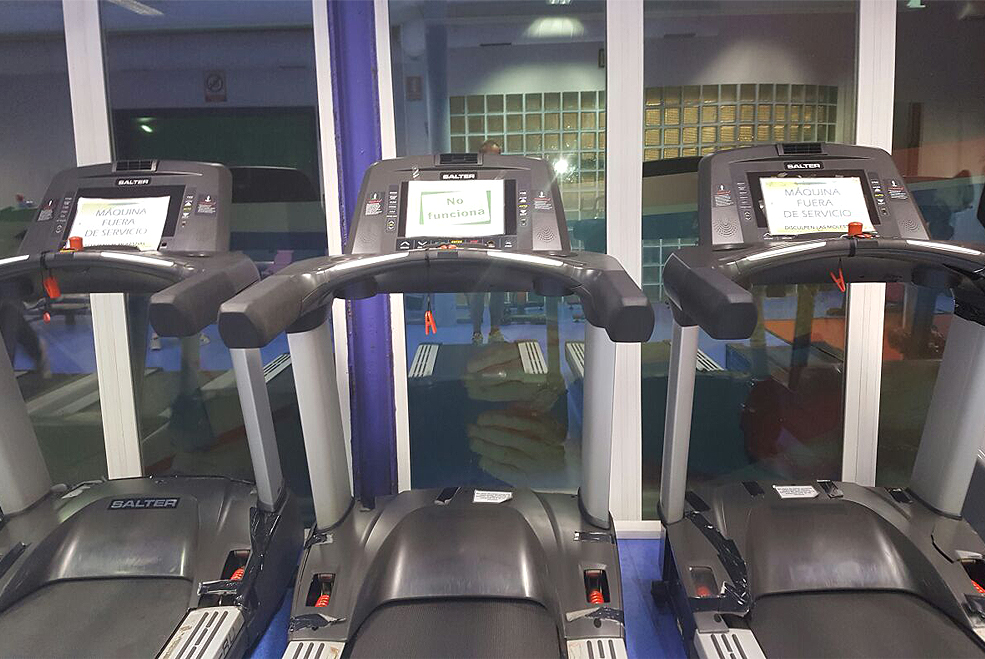 Deportes apuesta por el ‘renting’ para renovar y mantener las máquinas del gimnasio municipal de La Lechera GimnasioLecheraMaquinas