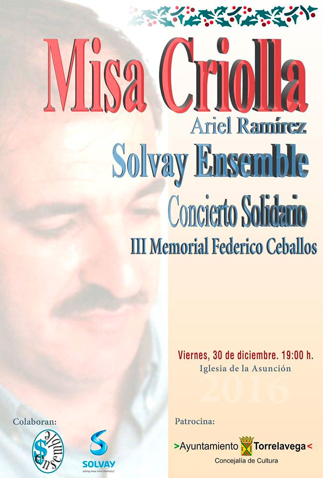 El Coro Solvay Ensemble reúne a varias decenas de coralistas de otras agrupaciones para cantar la Misa Criolla MisaCriolla2016