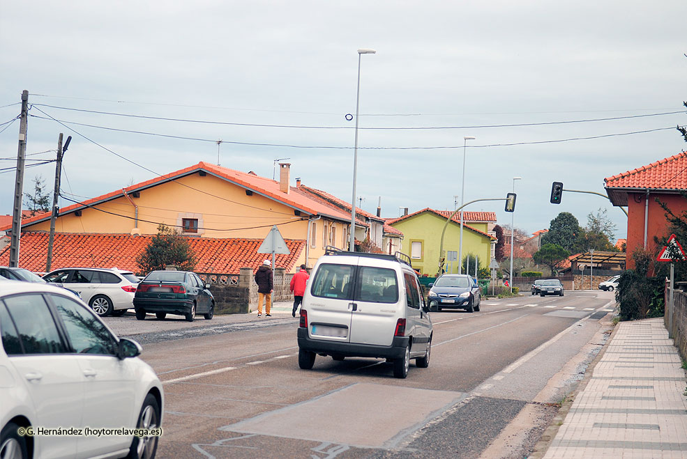 Las obras de mejora de la N-611 a su paso por Requejada salen a licitación en 129.847 euros PolancoRequejadaTravesia