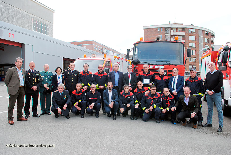 Torrelavega recupera la celebración de la festividad de San Juan de Dios, patrón de los bomberos BomberosPatron2017