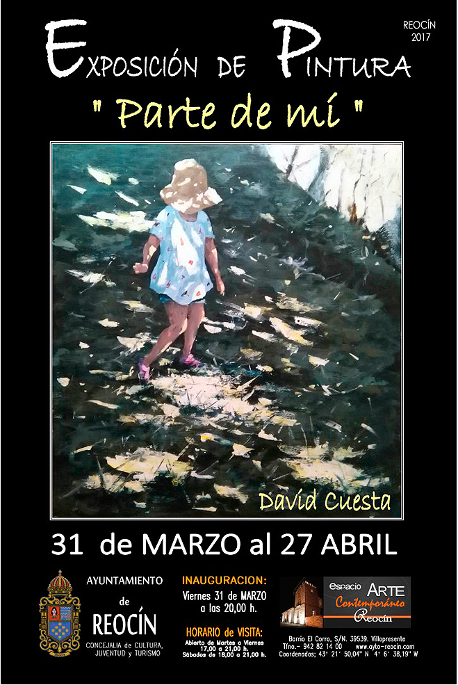 El Espacio de Arte Contemporáneo de Reocín acoge la muestra de David Cuesta ‘Parte de mí’ ReocinExpoDavidCuesta
