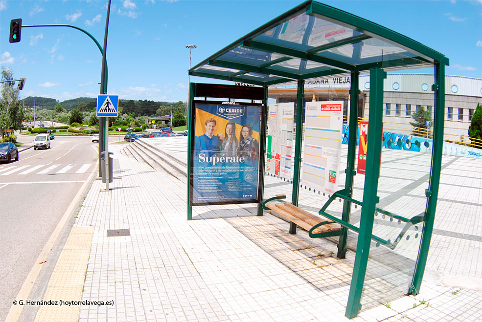 Los autobuses urbanos incorporarán un sistema de información para invidentes, pero se descarta un servicio búho TorrebusParadaHabanaVieja