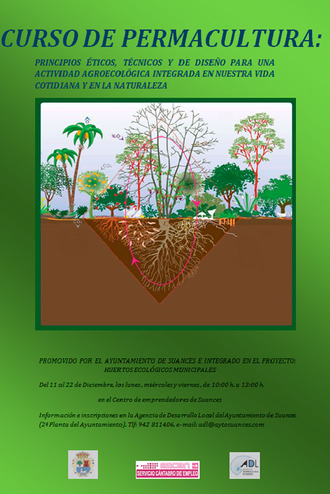 Curso sobre permacultura y agricultura sostenible en Suances SuancesPermacultura